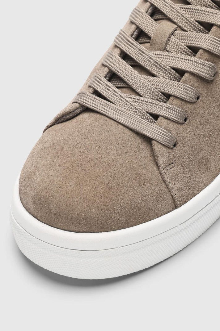 Selected David Chunky Suede Sneaker 2.0 Greige - Image 4
