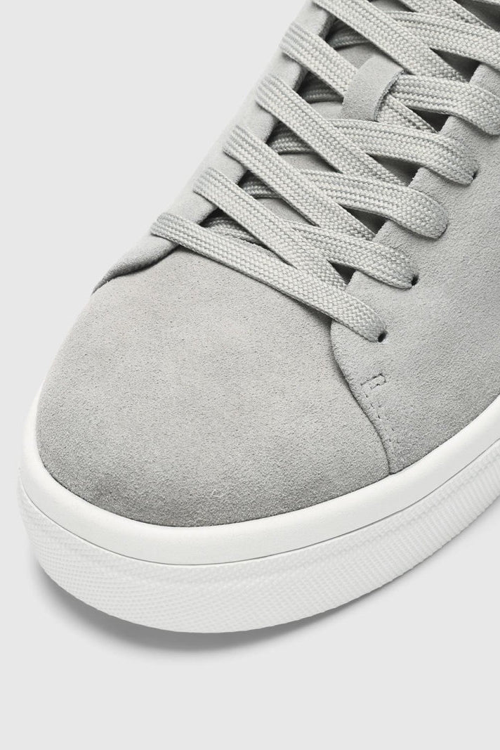 Selected David Chunky Suede Sneaker 2.0 Grey - Image 4