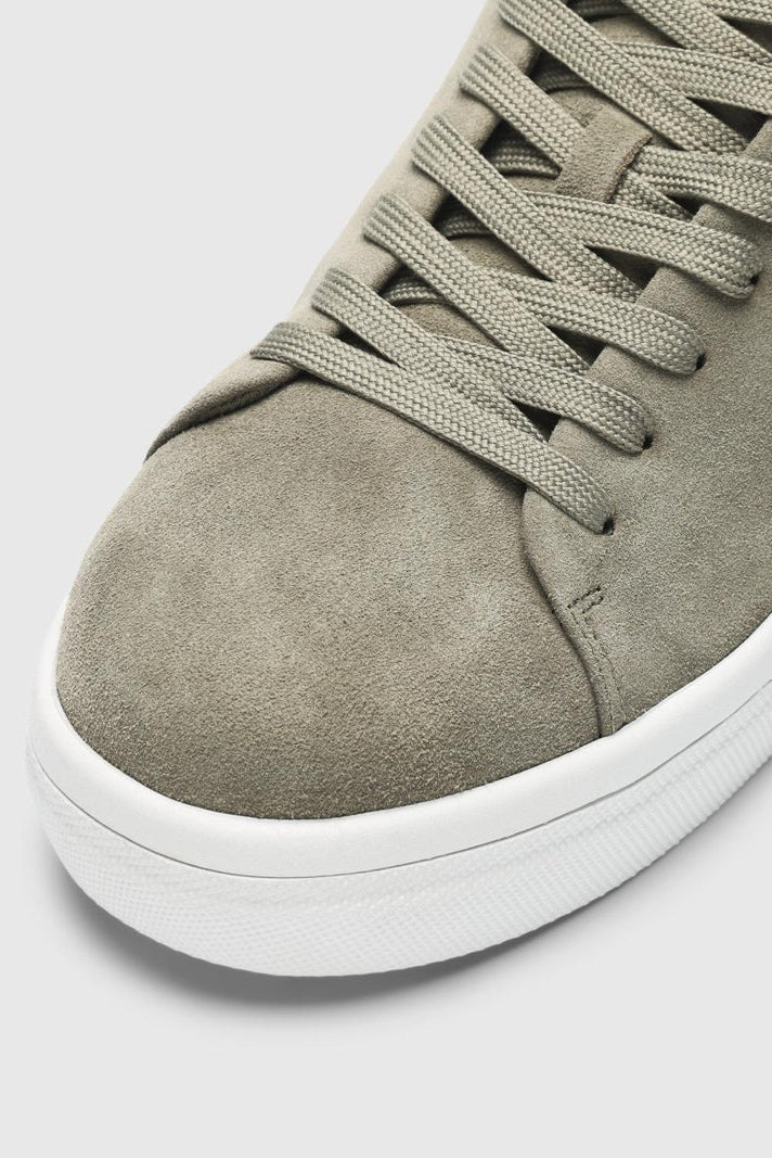 Selected David Chunky Suede Sneaker 2.0 Deep Lichen Green - Image 4