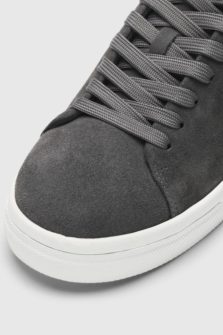 Selected David Chunky Suede Sneaker 2.0 Dark Grey - Image 4