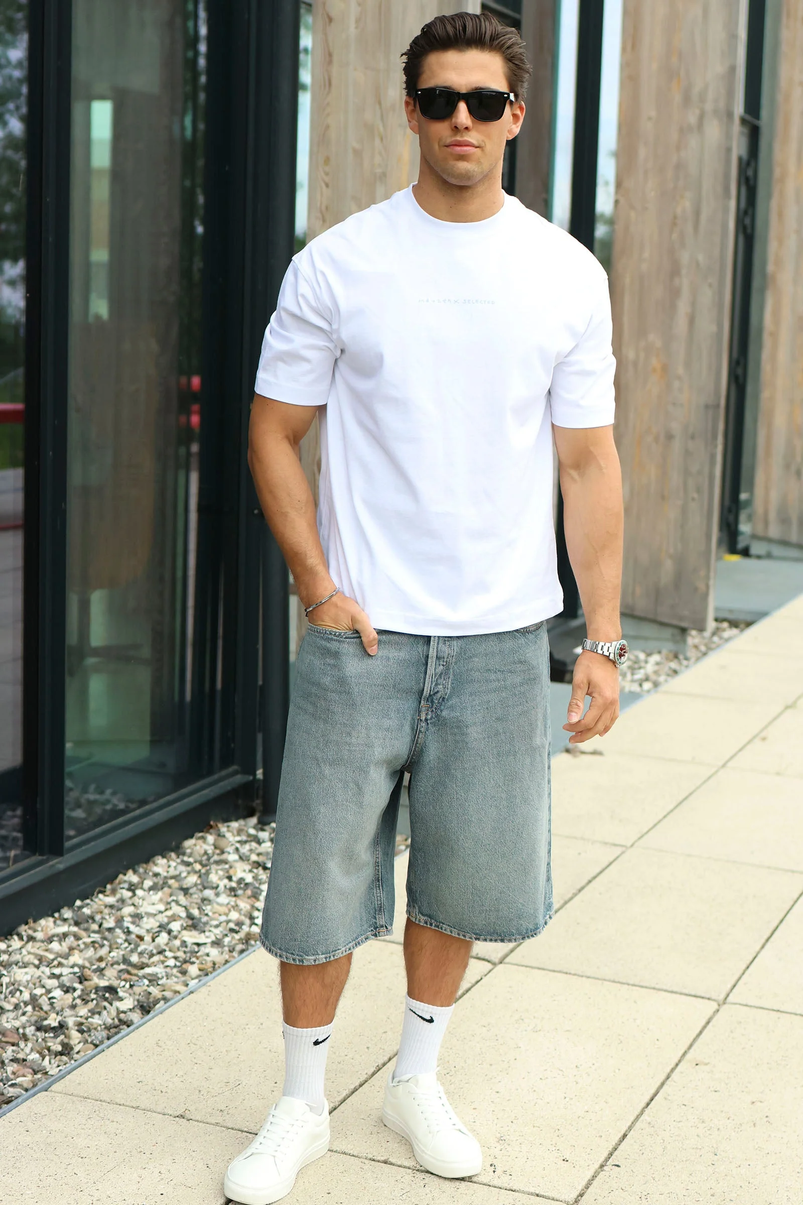 Selected Relax Norman License SS Tee Bright White - Image 3