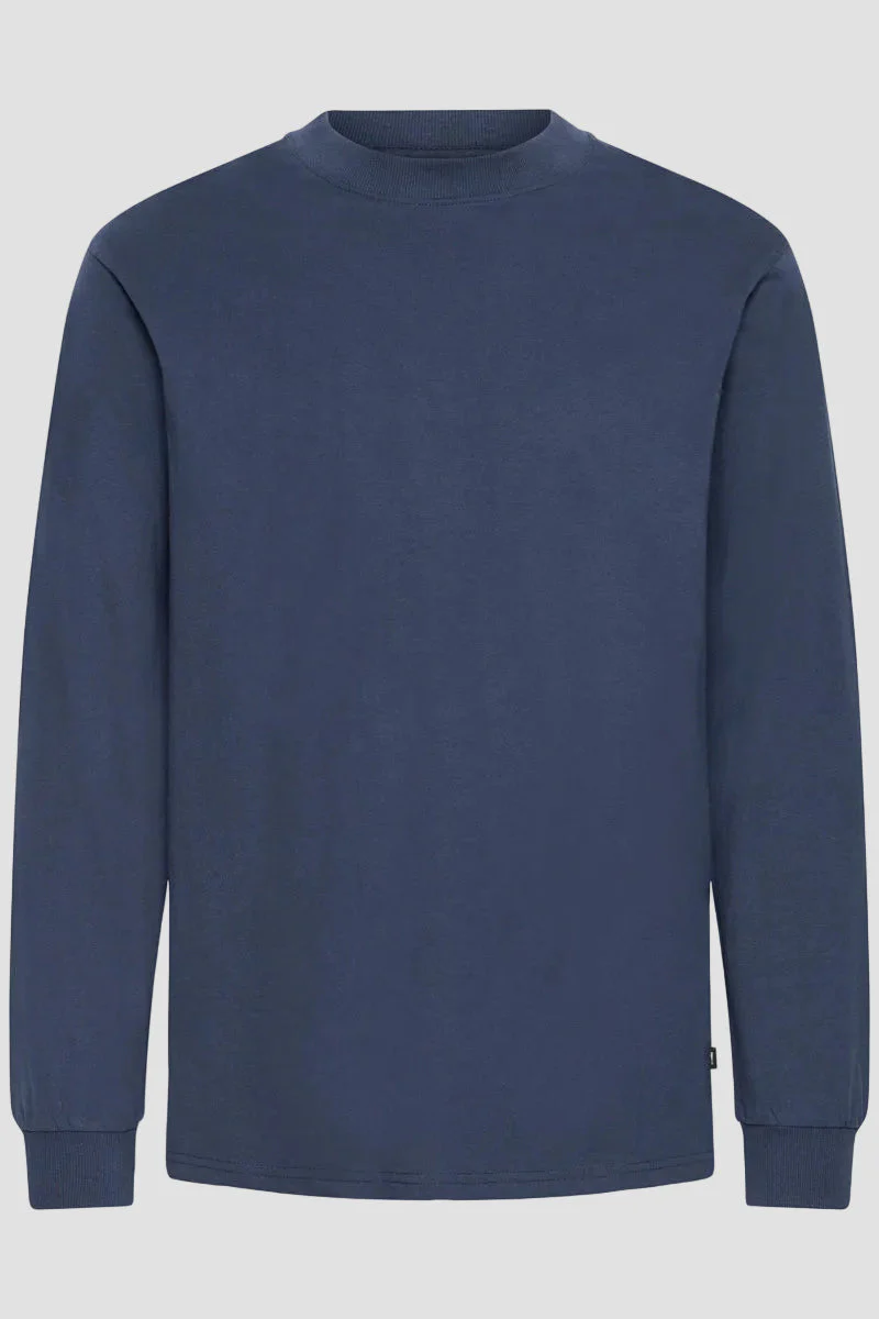 Solid Sdreynaldo Longsleeve T-shirt Insignia Blue - Image 2