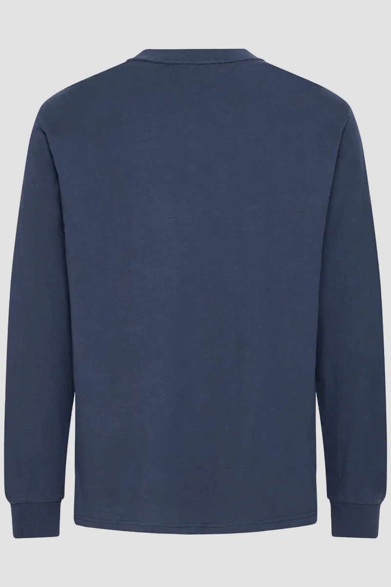 Solid Sdreynaldo Longsleeve T-shirt Insignia Blue - Image 3