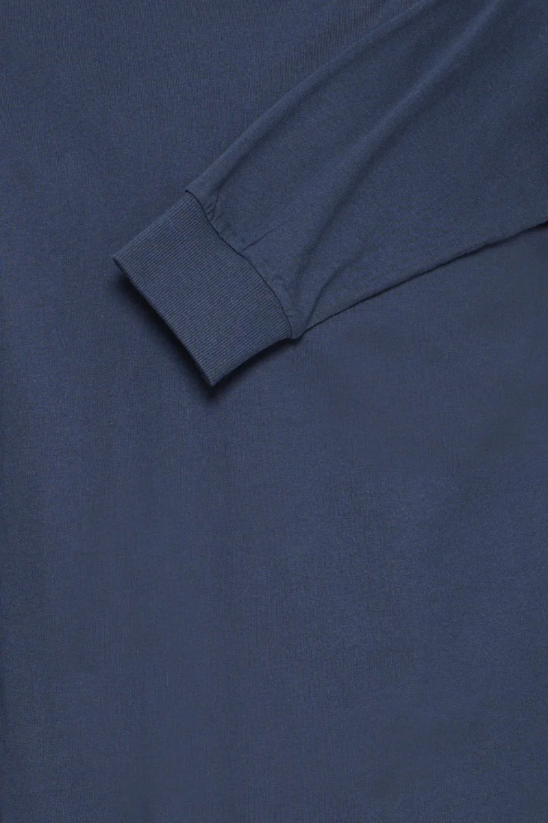 Solid Sdreynaldo Longsleeve T-shirt Insignia Blue - Image 4