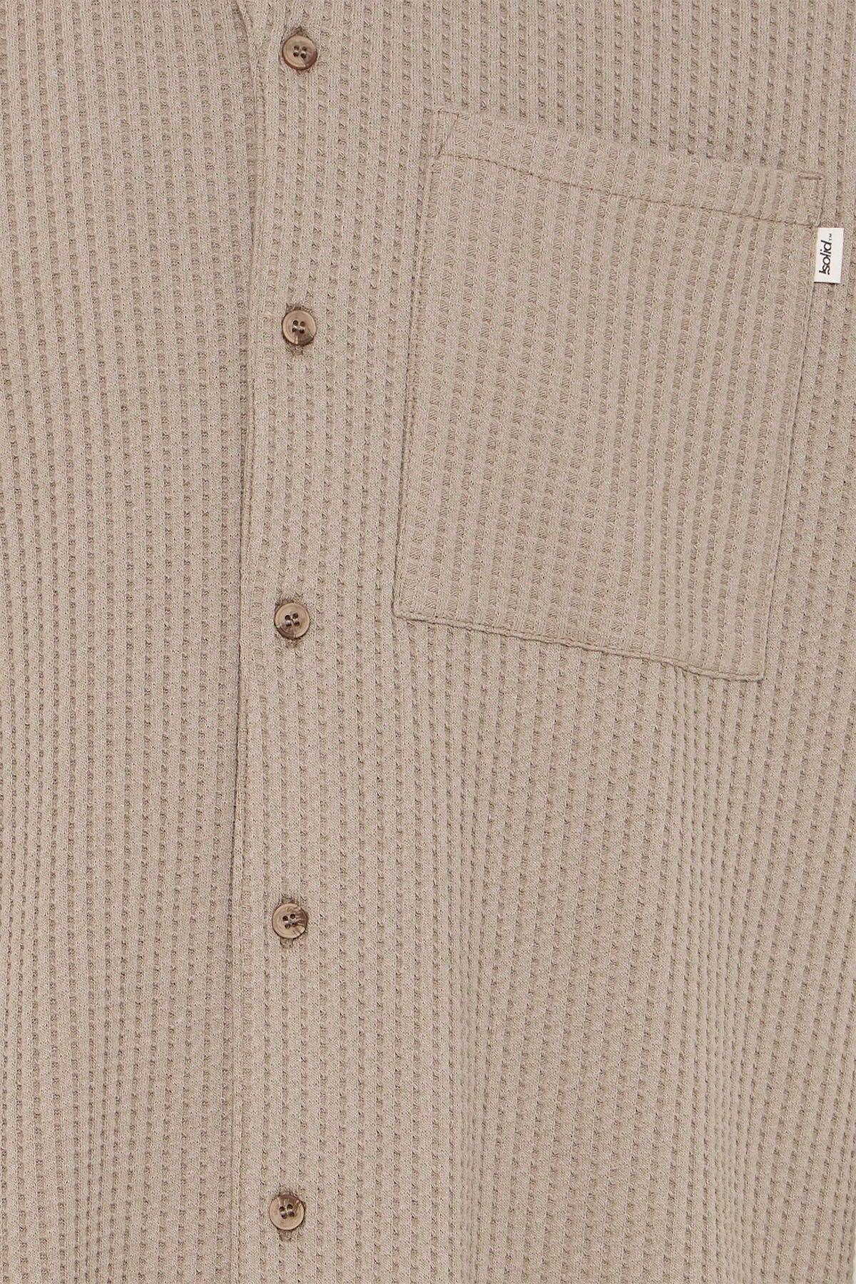 Solid Dutley Shirt Driftwood - Image 6