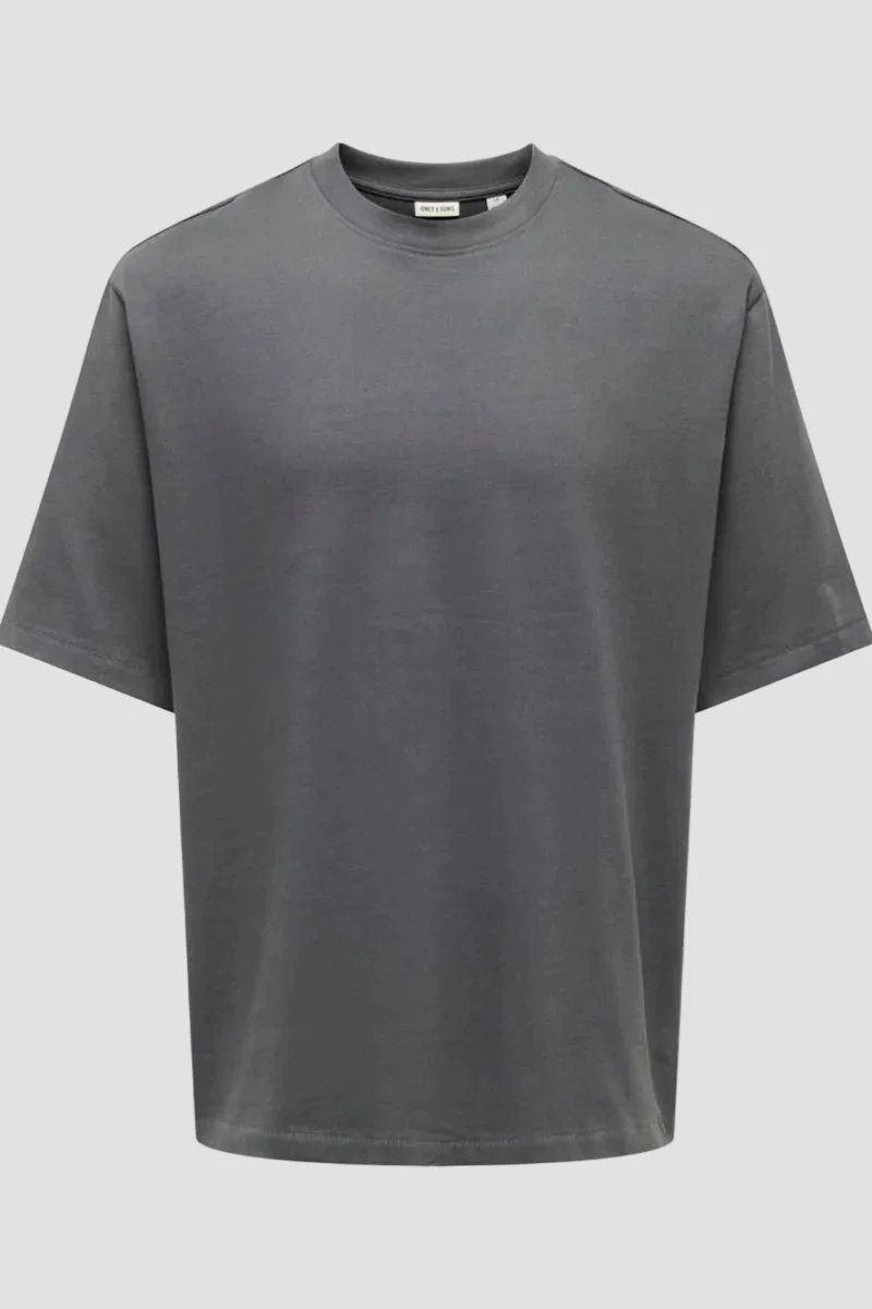 Only & Sons Millenium Oversized SS Tee Grey Pinstripe - Image 3
