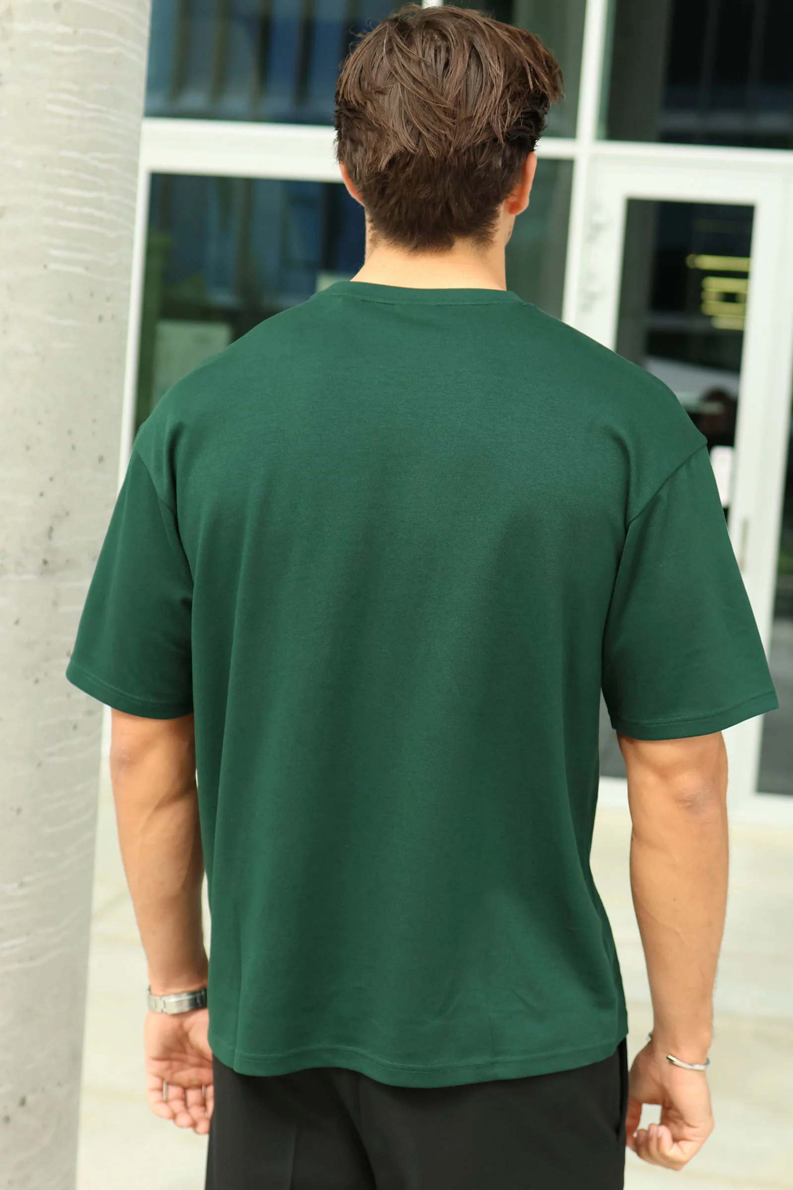 Only & Sons Caspian Airflex Boxy SS Tee Pine Grove - Image 5