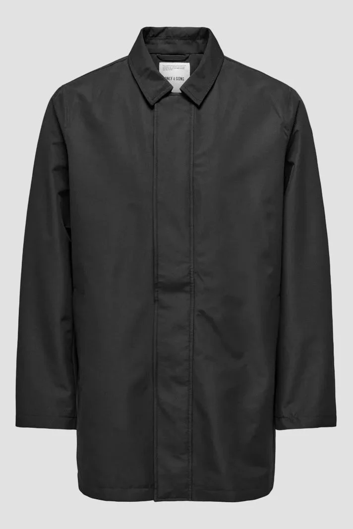 Only & Sons Shall Coat Black - Image 6