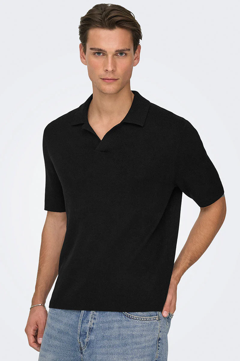 Only & Sons Travis Reg 12 Ss Black