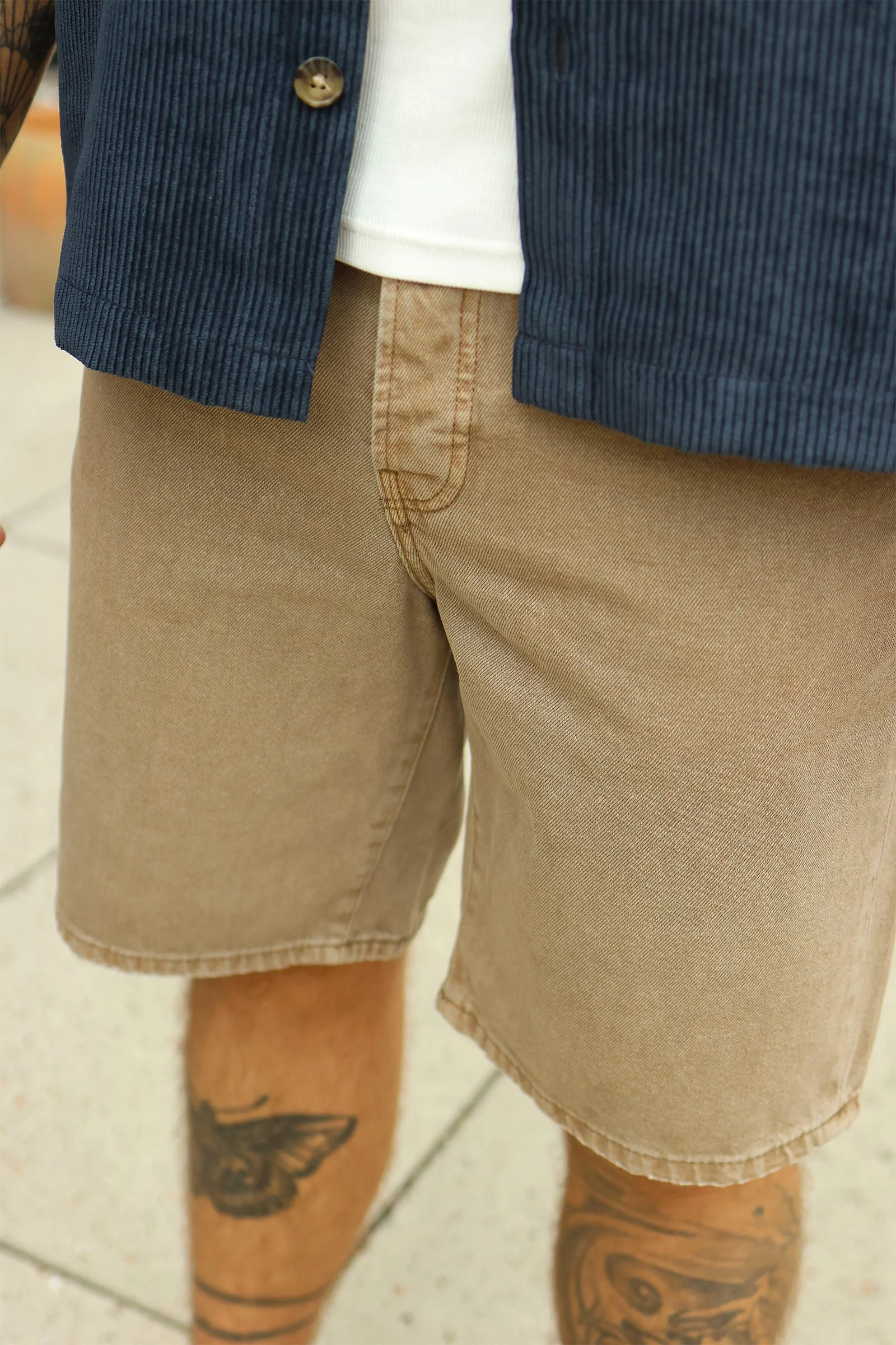 Only & Sons Edge Sand 7981 Tai Denim Shorts Cuban Sand - Image 3