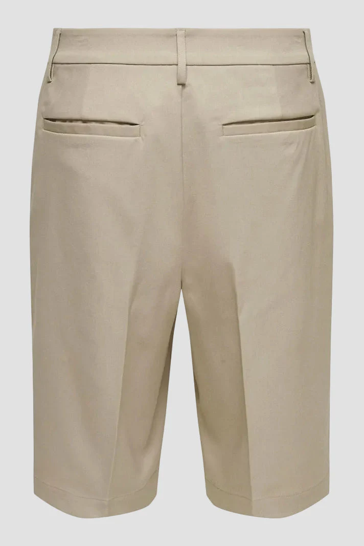 Only & Sons Daves Loose Tailored Fit 0346 Shorts Chinchilla - Image 5