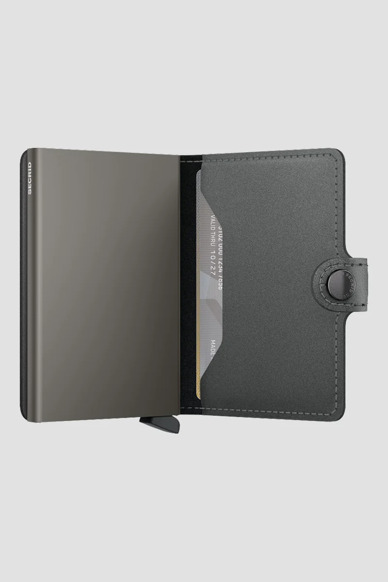 Secrid Miniwallet Matte Satin Steel Miniwallet - Image 3
